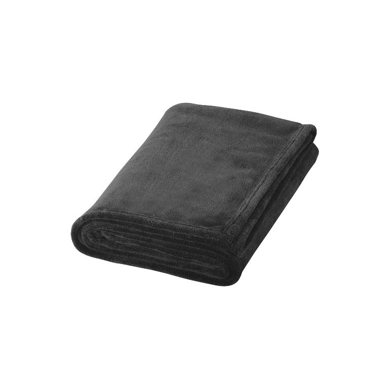 Bay extra soft coral fleece plaid blanket
