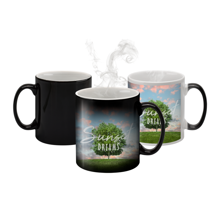 Black Heat Change Mug
