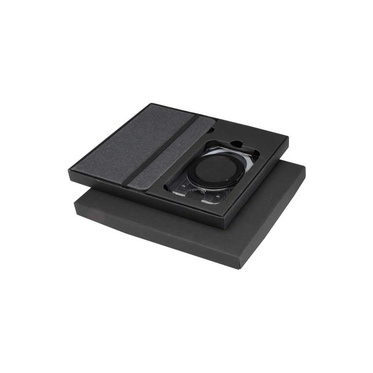 Kern A6 hard cover notebook and MagSafe wallet gift set 