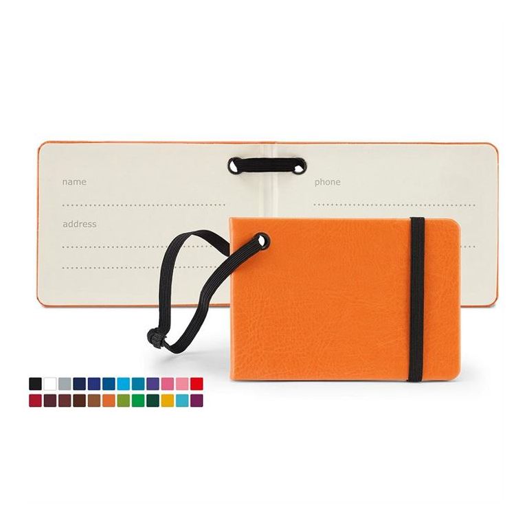 Notebook Style Luggage Tag