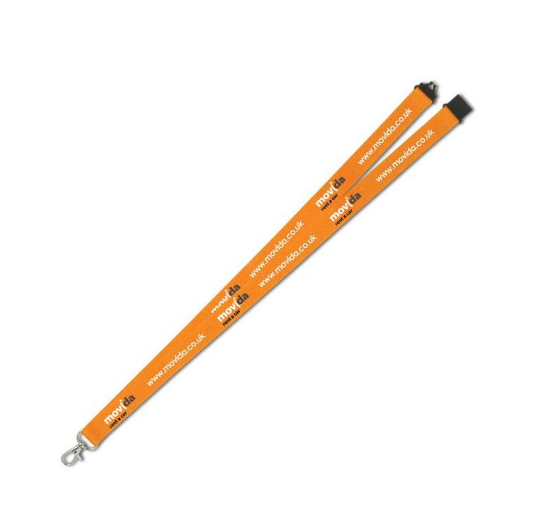 15mm Flat Polyester Lanyard